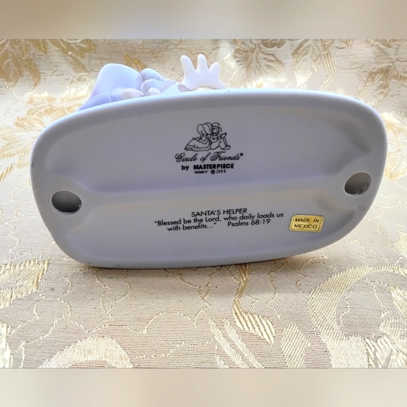 Homco Circle of Friends by Masterpiece Santa's Helper - Picture 4 of 8